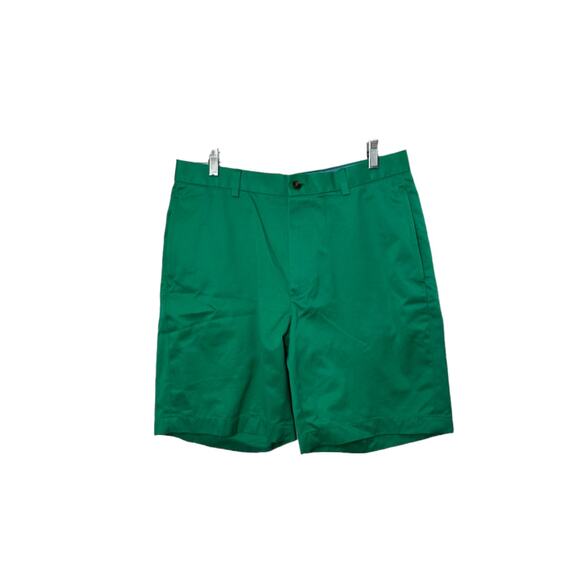 Brooks Brothers 346 Kelly Green Lightweight Advantage 9" Chino Shorts Men's 33 - Picture 1 of 6